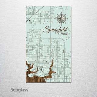 Springfield, Florida Street Map