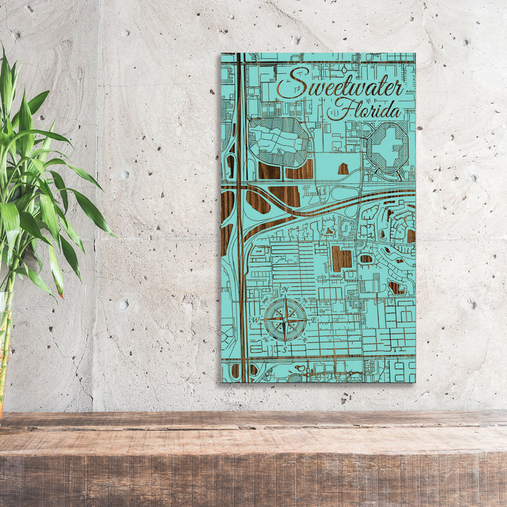 Sweetwater, Florida Street Map