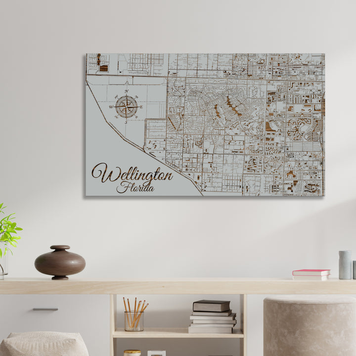 Wellington, Florida Street Map