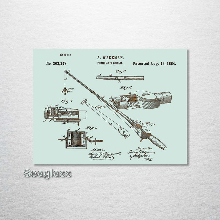 Fishing Pole 1884 - Fire & Pine