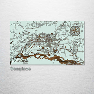 Fairbanks, Alaska Street Map - Fire & Pine