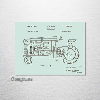 Farmall Tractor - Fire & Pine