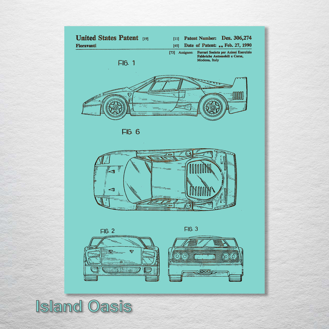 Ferrari US Patent - Fire & Pine