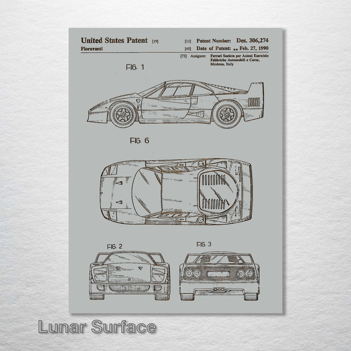 Ferrari US Patent - Fire & Pine