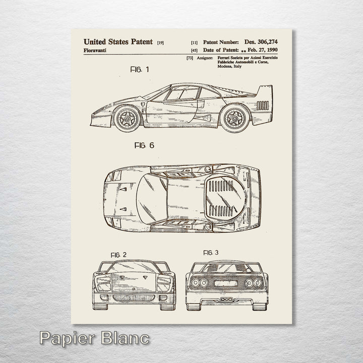 Ferrari US Patent - Fire & Pine