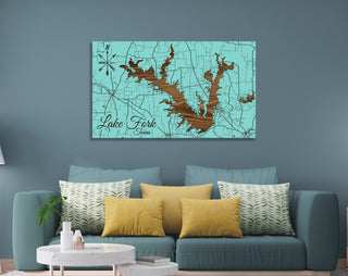 Lake Fork, Texas - Fire & Pine