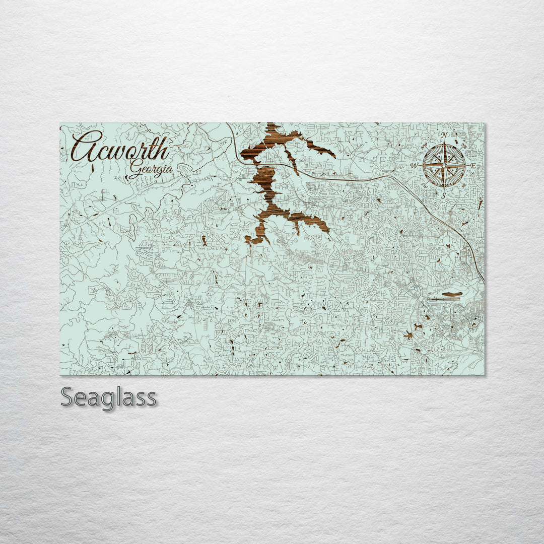 Acworth, Georgia Street Map