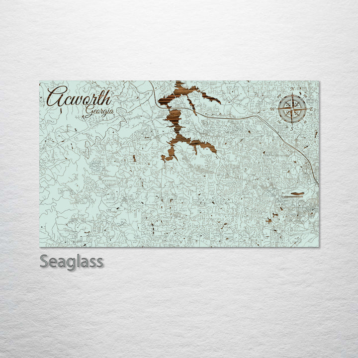 Acworth, Georgia Street Map