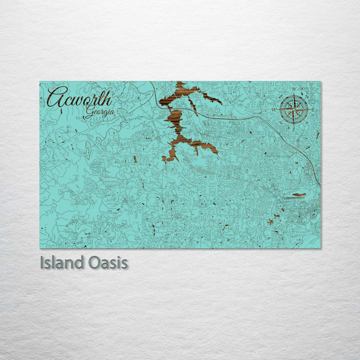 Acworth, Georgia Street Map