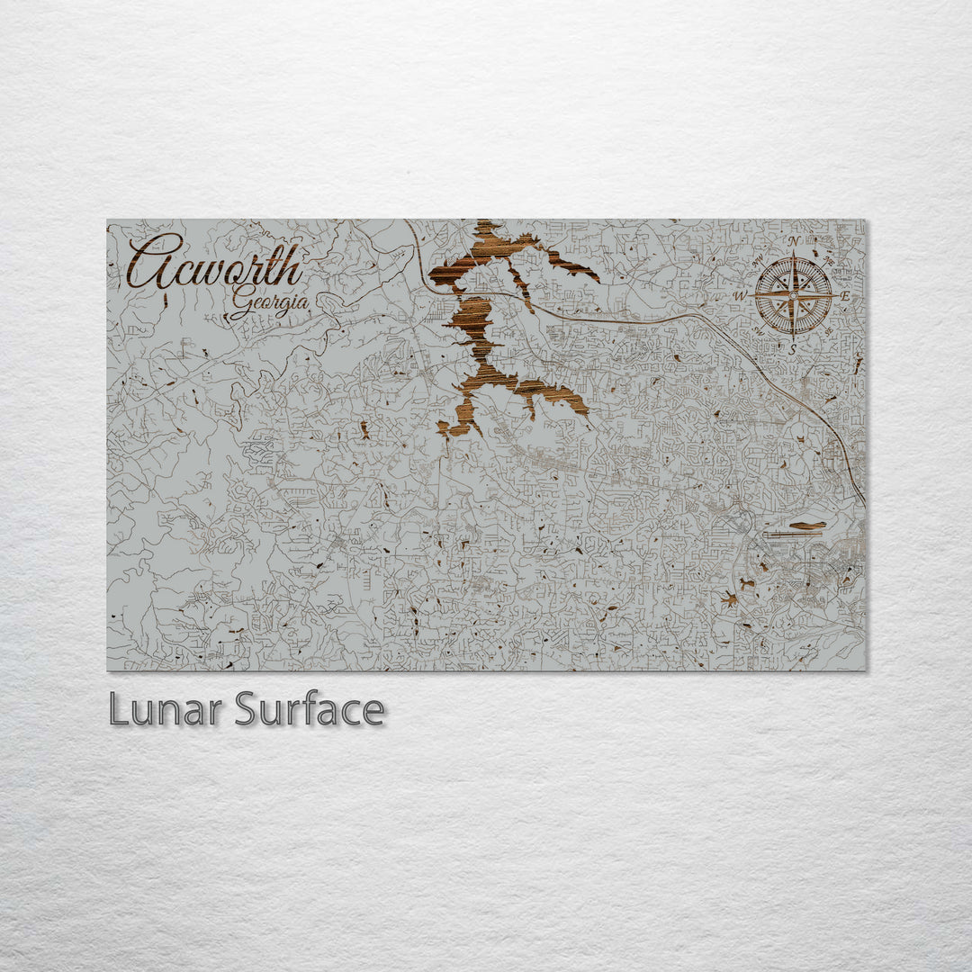 Acworth, Georgia Street Map