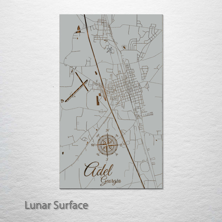 Adel, Georgia Street Map