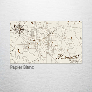 Barnesville, Georgia Street Map