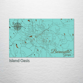 Barnesville, Georgia Street Map