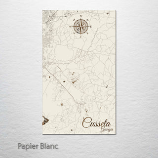 Cusseta, Georgia Street Map