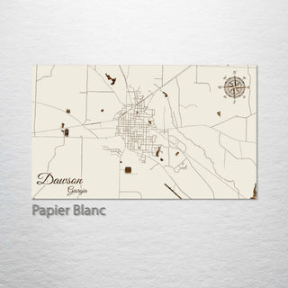 Dawson, Georgia Street Map