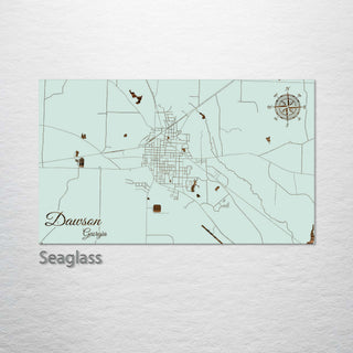 Dawson, Georgia Street Map