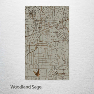 Decatur, Georgia Street Map