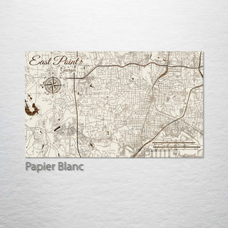 East Point, Georgia Street Map