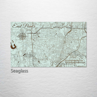 East Point, Georgia Street Map