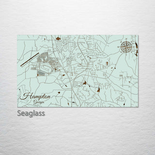 Hampton, Georgia Street Map