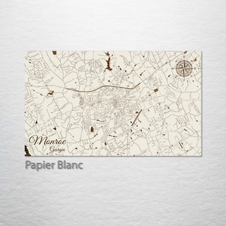 Monroe, Georgia Street Map