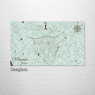 Monroe, Georgia Street Map