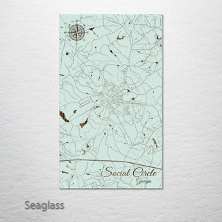 Social Circle, Georgia Street Map
