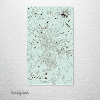 Statesboro, Georgia Street Map