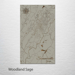 Summerville, Georgia Street Map