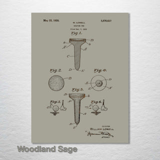 Golf Tee 1928 - Fire & Pine