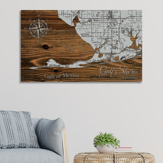 Gulf Shores, Alabama - Fire & Pine