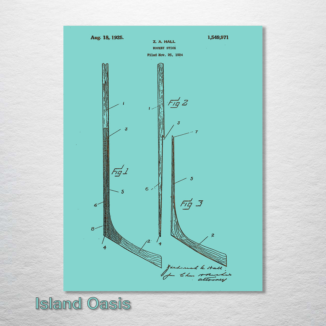 Hockey Stick - Fire & Pine