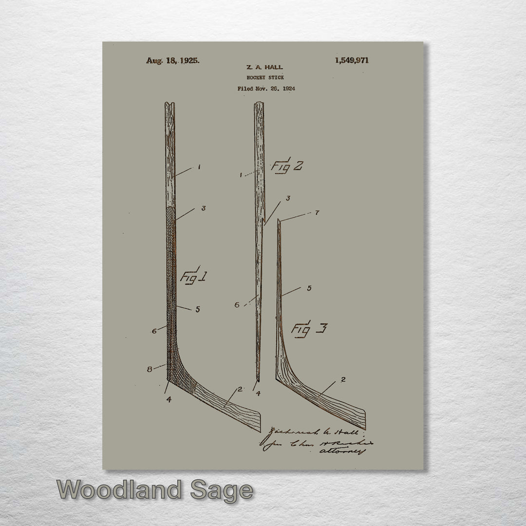 Hockey Stick - Fire & Pine