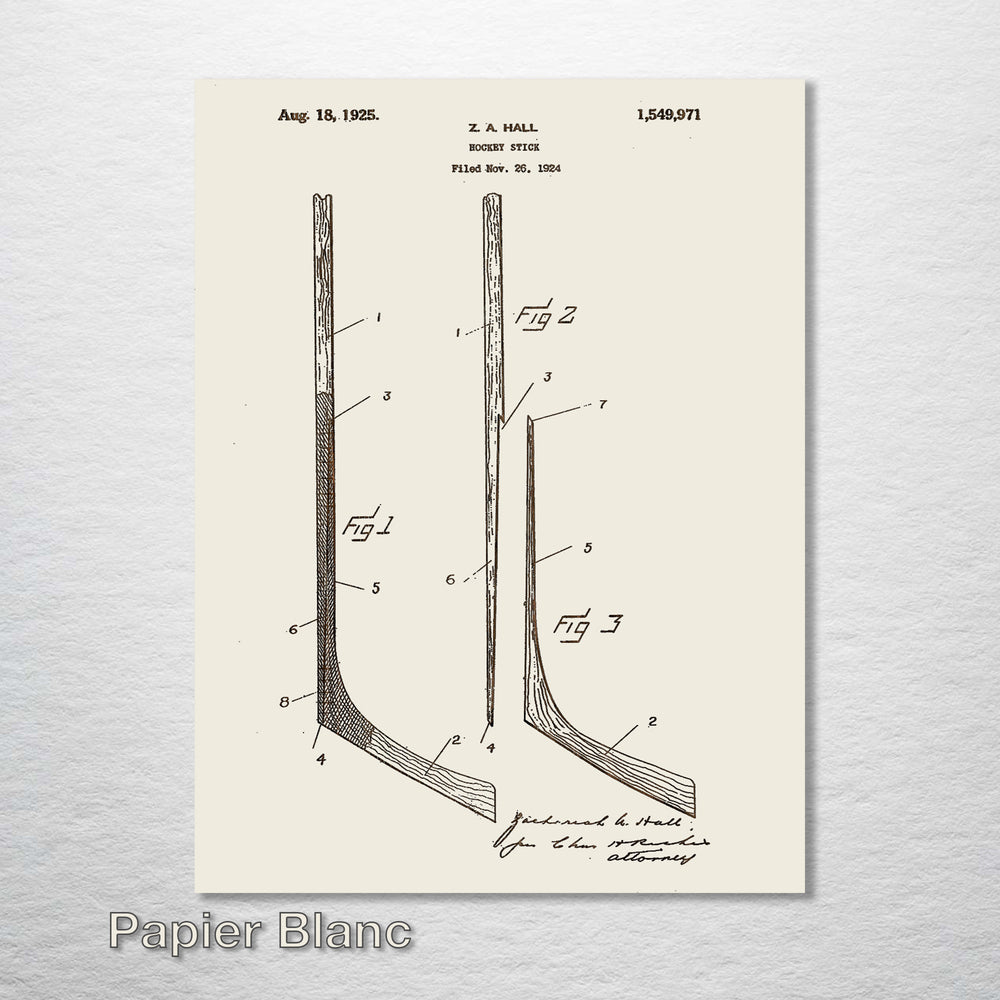 Hockey Stick - Fire & Pine