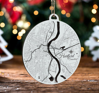 Hartford, Connecticut Ornament