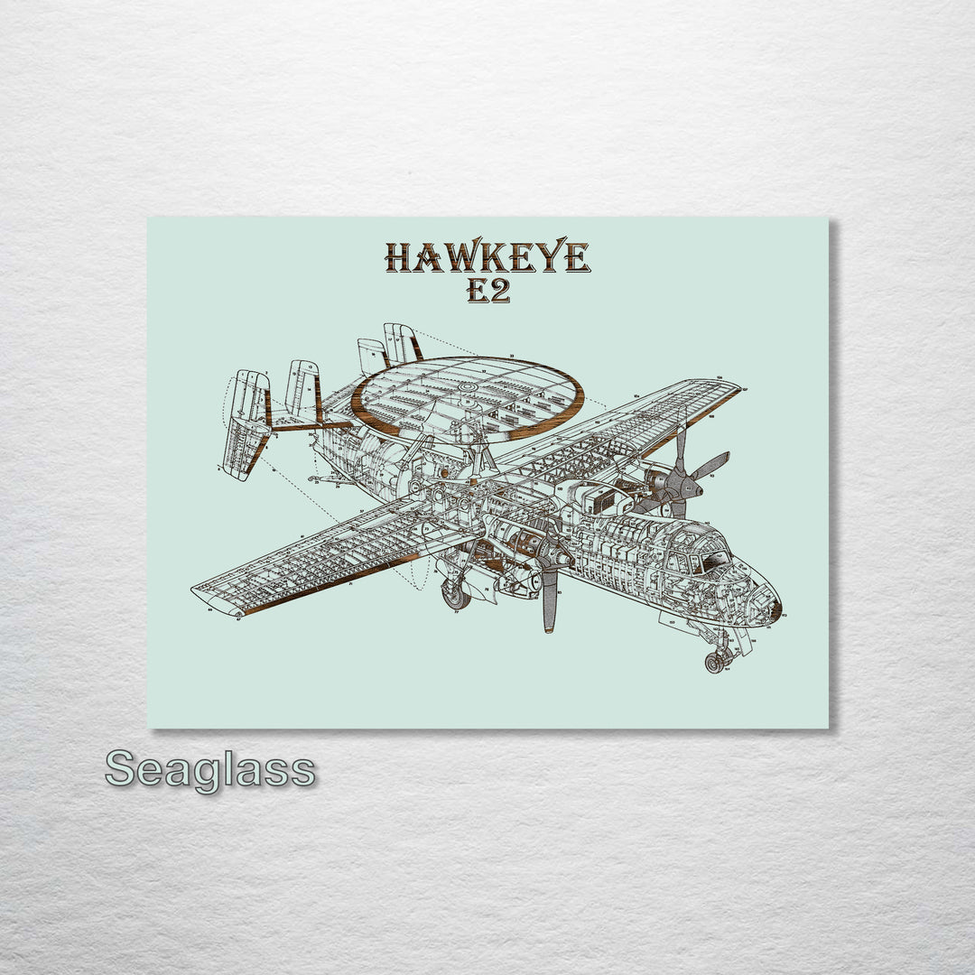 E2 Hawkeye US Patent - Fire & Pine