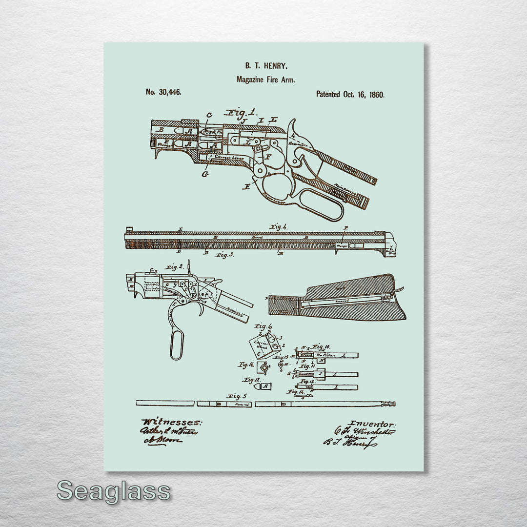 Henry Rifle 1860 - Fire & Pine