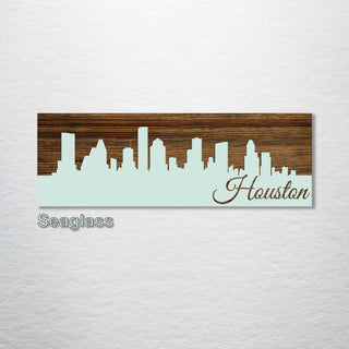 Houston, Texas Skyline - Fire & Pine