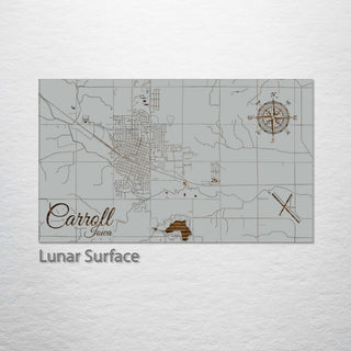 Carroll, Iowa Street Map