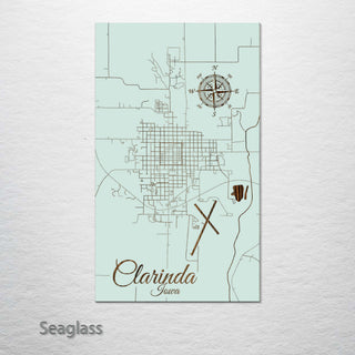 Clarinda, Iowa Street Map