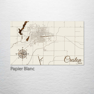 Creston, Iowa Street Map