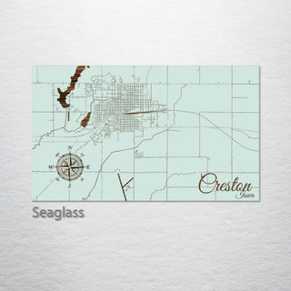 Creston, Iowa Street Map