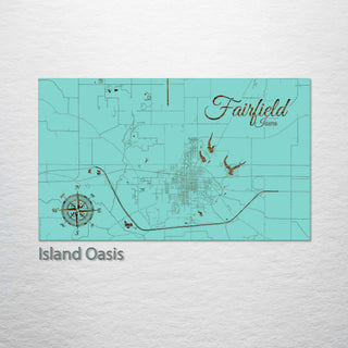 Fairfield, Iowa Street Map