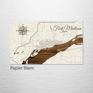 Fort Madison, Iowa Street Map
