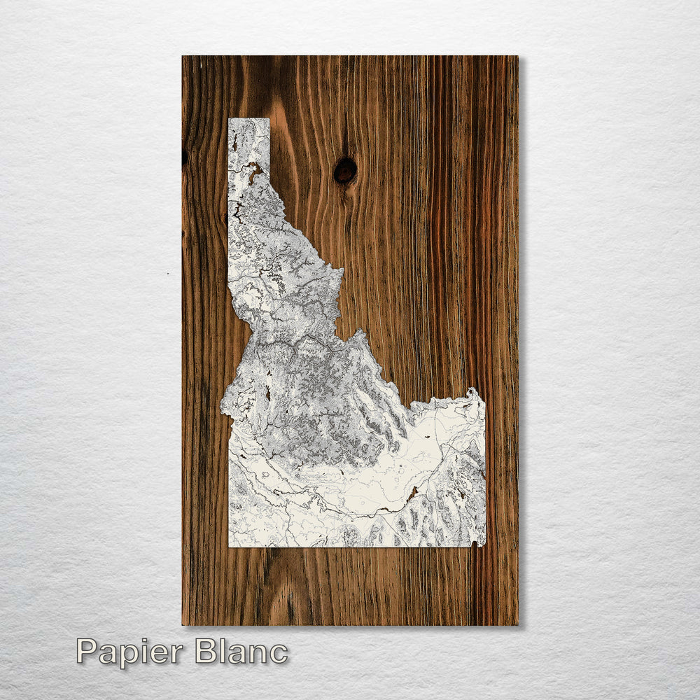 Idaho Isolated Map (SCH-4X) - Fire & Pine