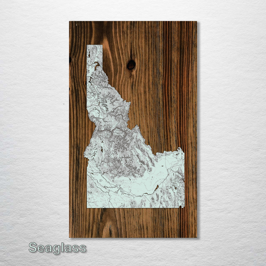 Idaho Isolated Map (SCH-4X) - Fire & Pine