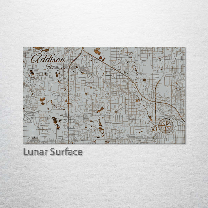 Addison, Illinois Street Map