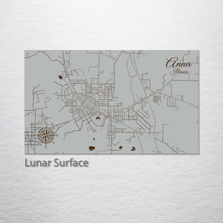 Anna, Illinois Street Map