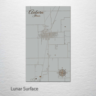 Auburn, Illinois Street Map