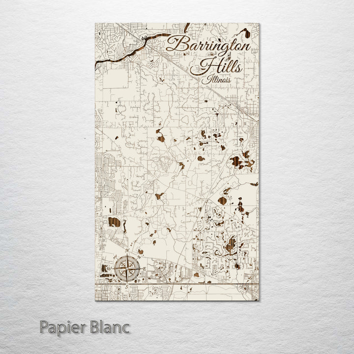 Barrington Hills, Illinois Street Map